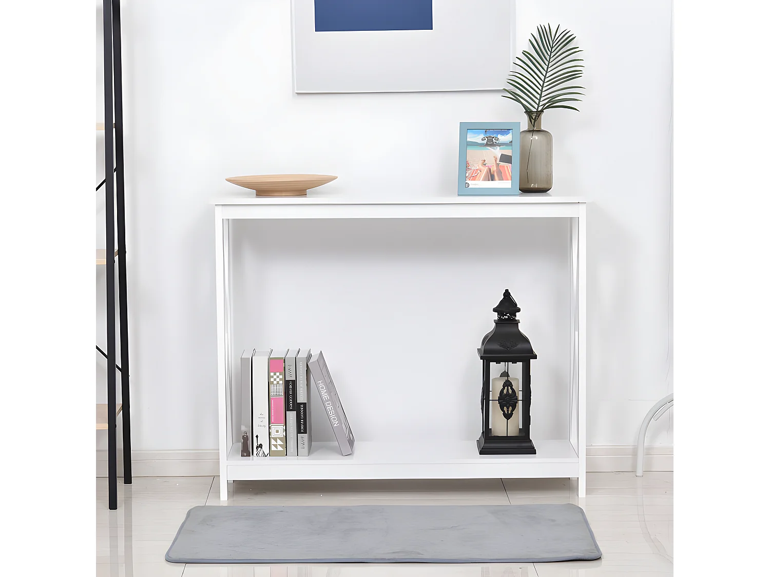 Console table d'entrée SBYR blanche