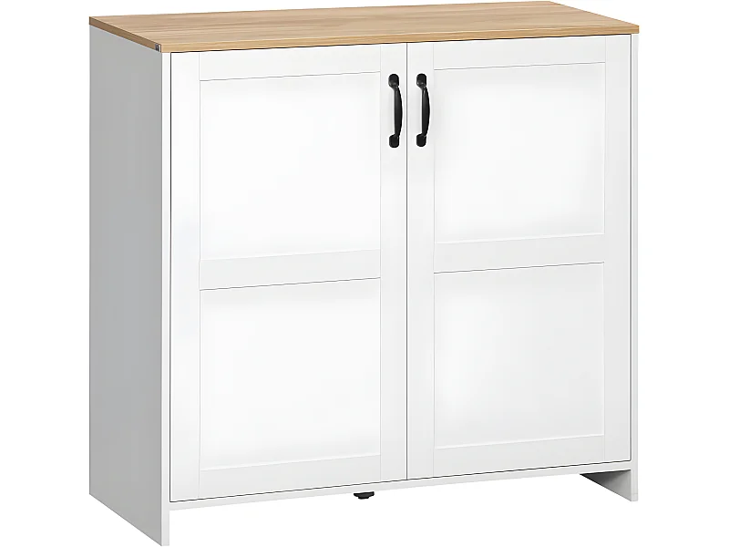 Buffet 2 portes MANRESA blanc