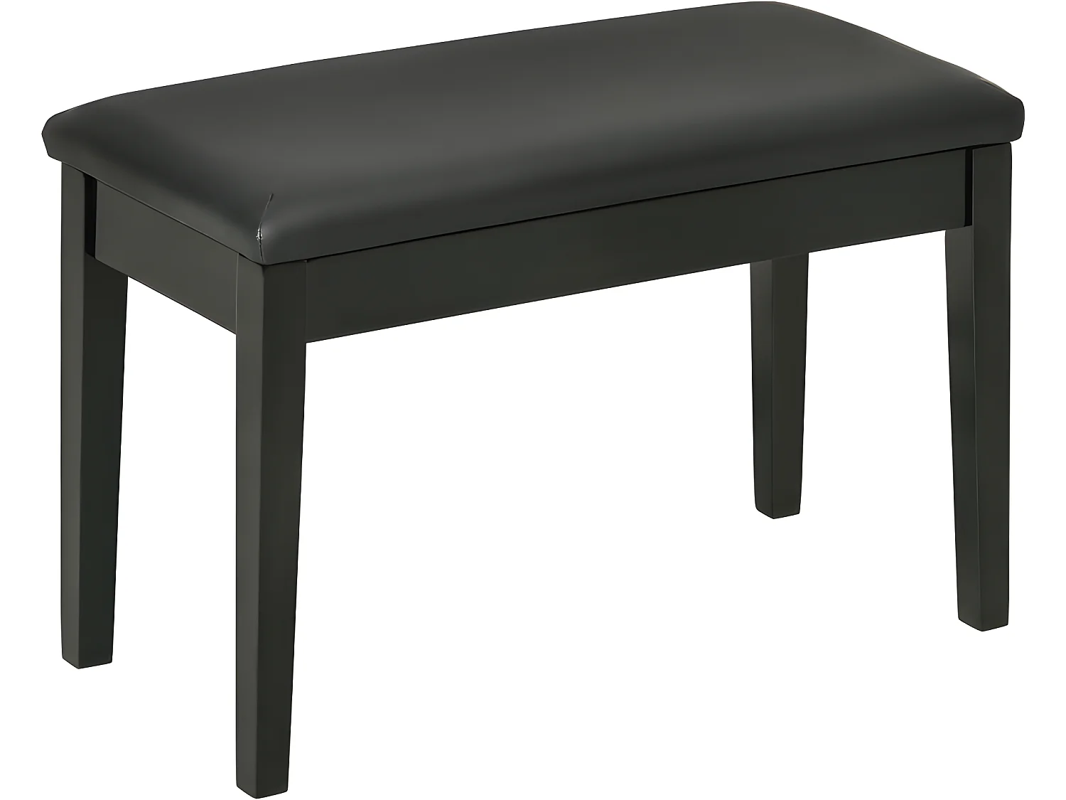 Banquette tabouret coffre CORDOUE noire