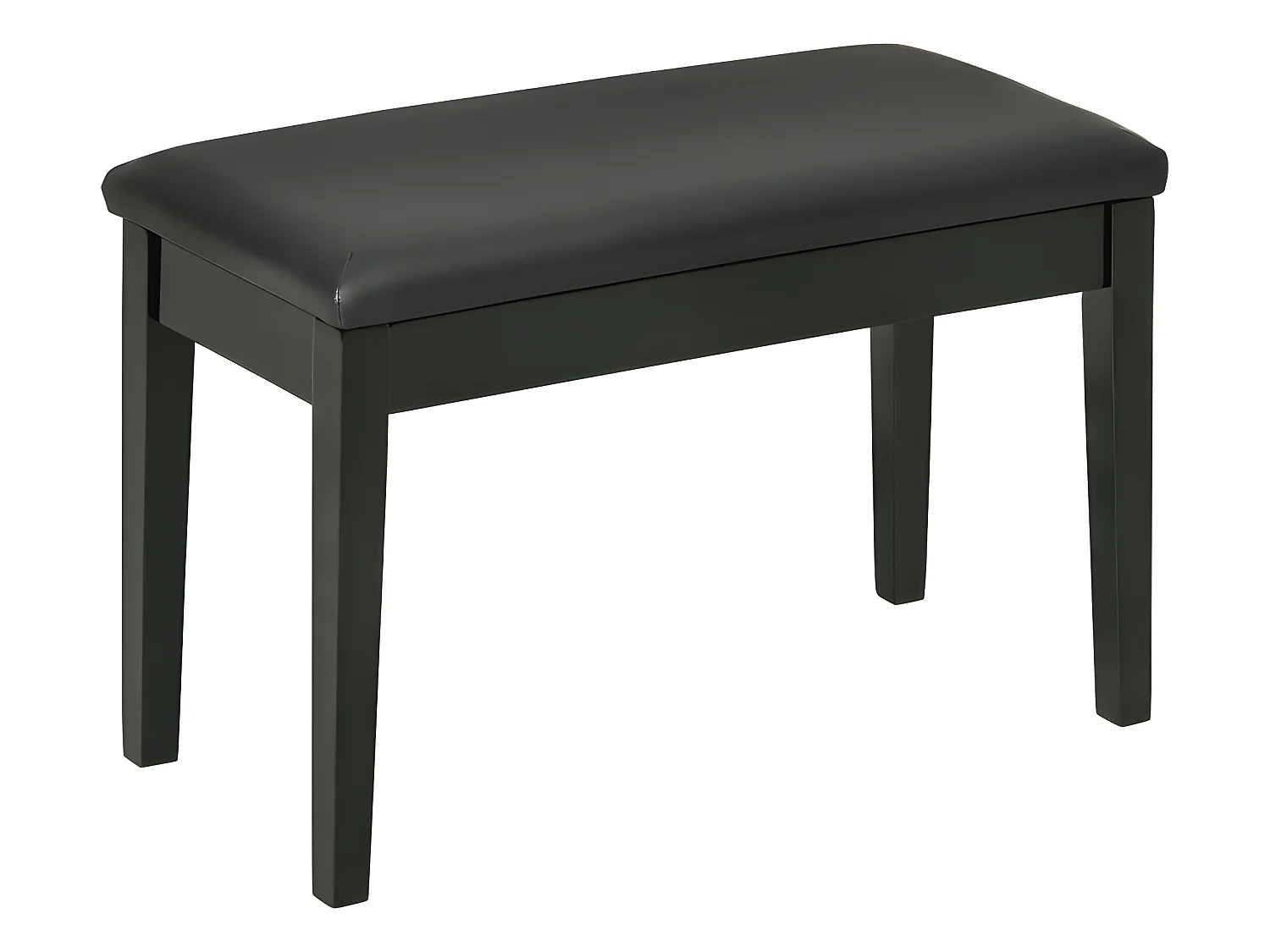 Banquette tabouret coffre CORDOUE noire