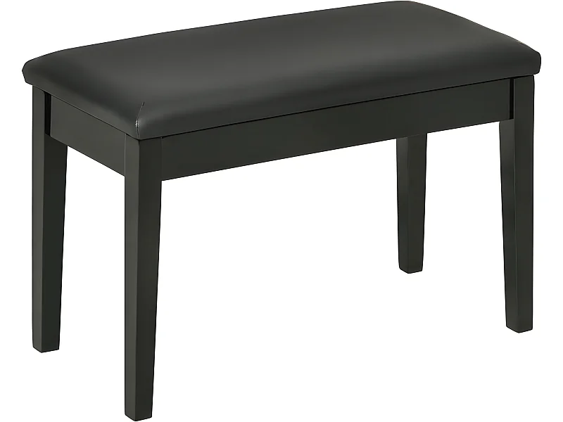 Banquette tabouret coffre CORDOUE noire