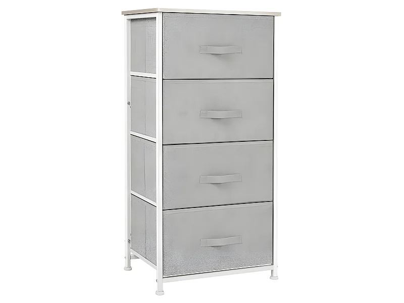 Chiffonnier en bois HYOGA gris clair