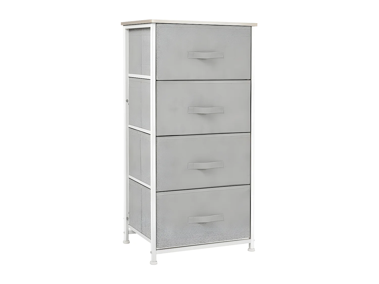 Chiffonnier en bois HYOGA gris clair