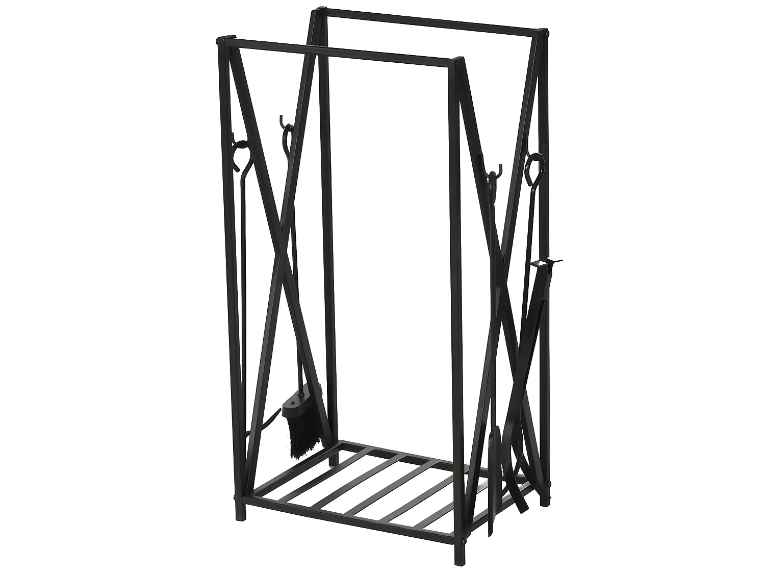 Serviteur de cheminée Roberto noir