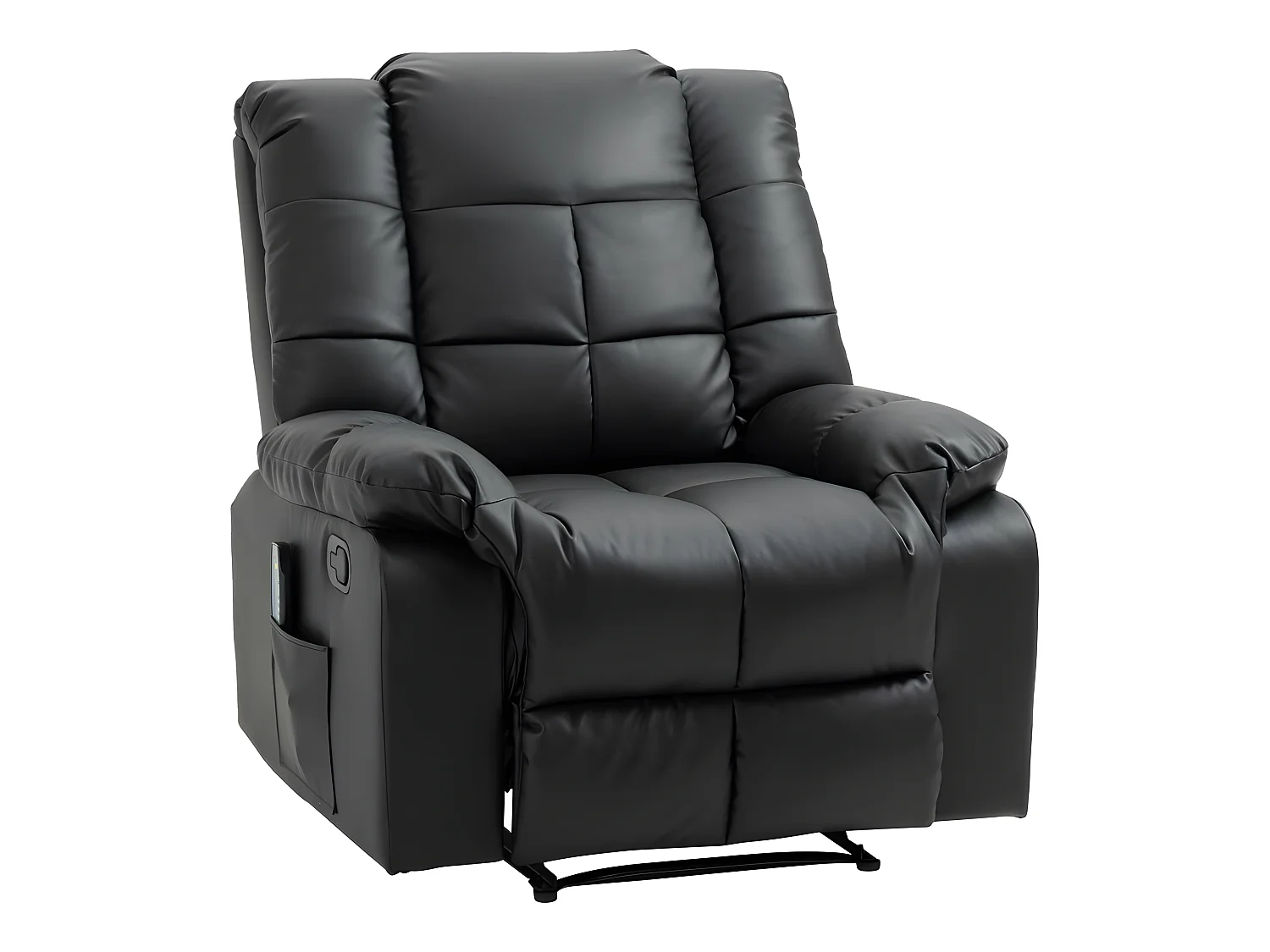 Fauteuil de relaxation massant EMILIO noir
