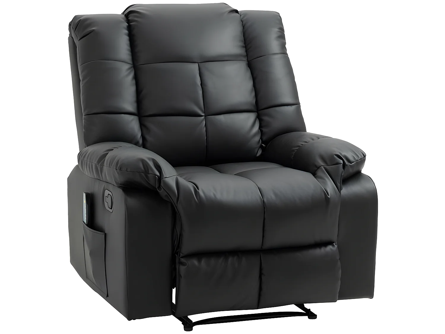 Fauteuil de relaxation massant EMILIO noir