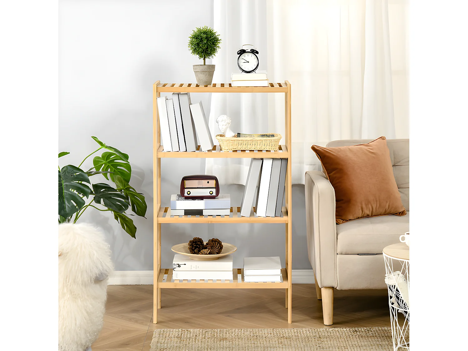 Etagère de rangement JUIZ bambou