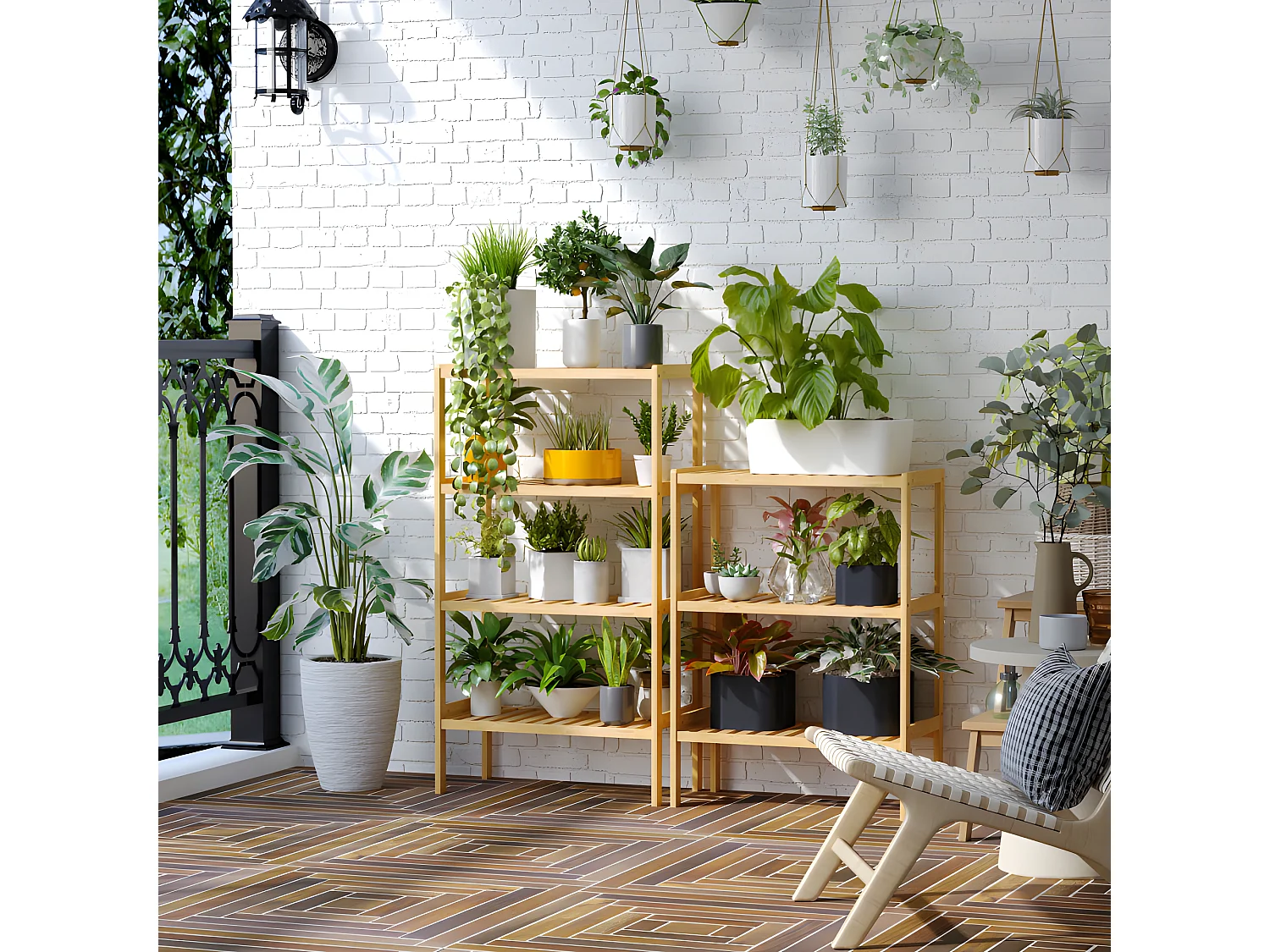 Etagère de rangement JUIZ bambou