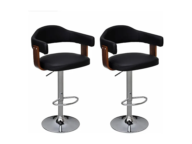 Barhocker 2 Stk. Bugholz