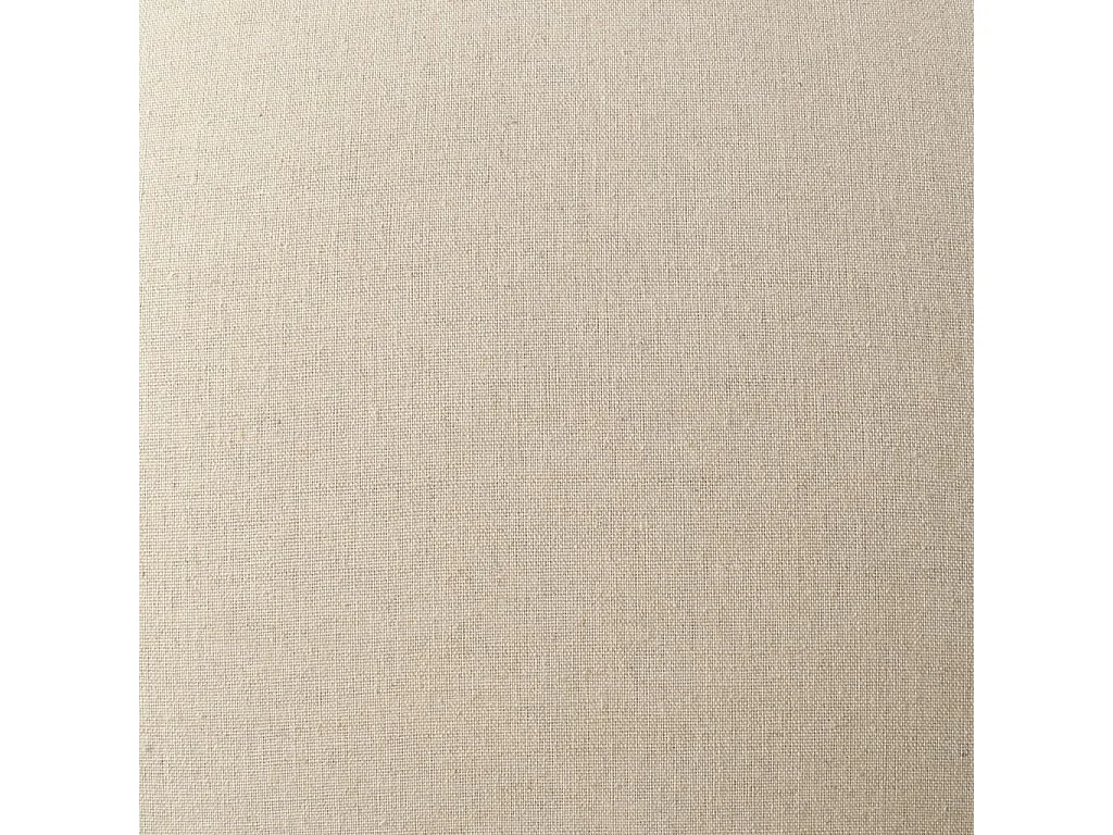 Tabourets de bar lot de 2 blanc lin