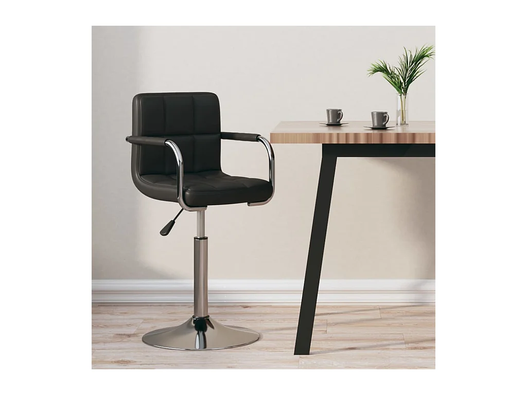 Tabouret de bar Noir Similicuir