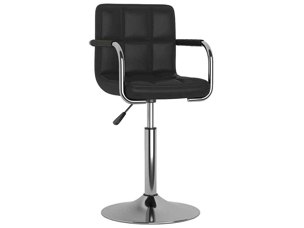 Tabouret de bar Noir Similicuir