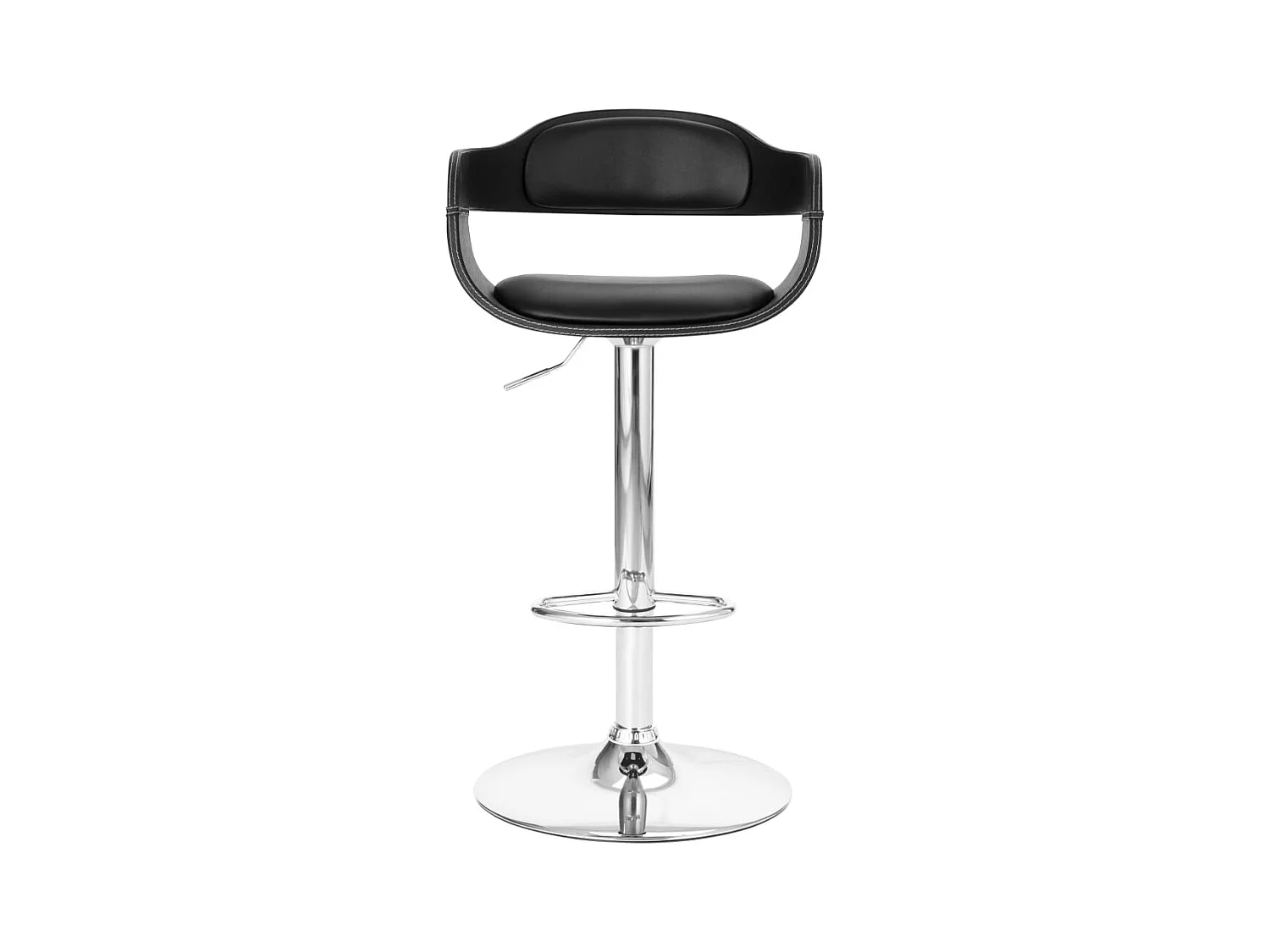 Tabouret de bar Noir Similicuir