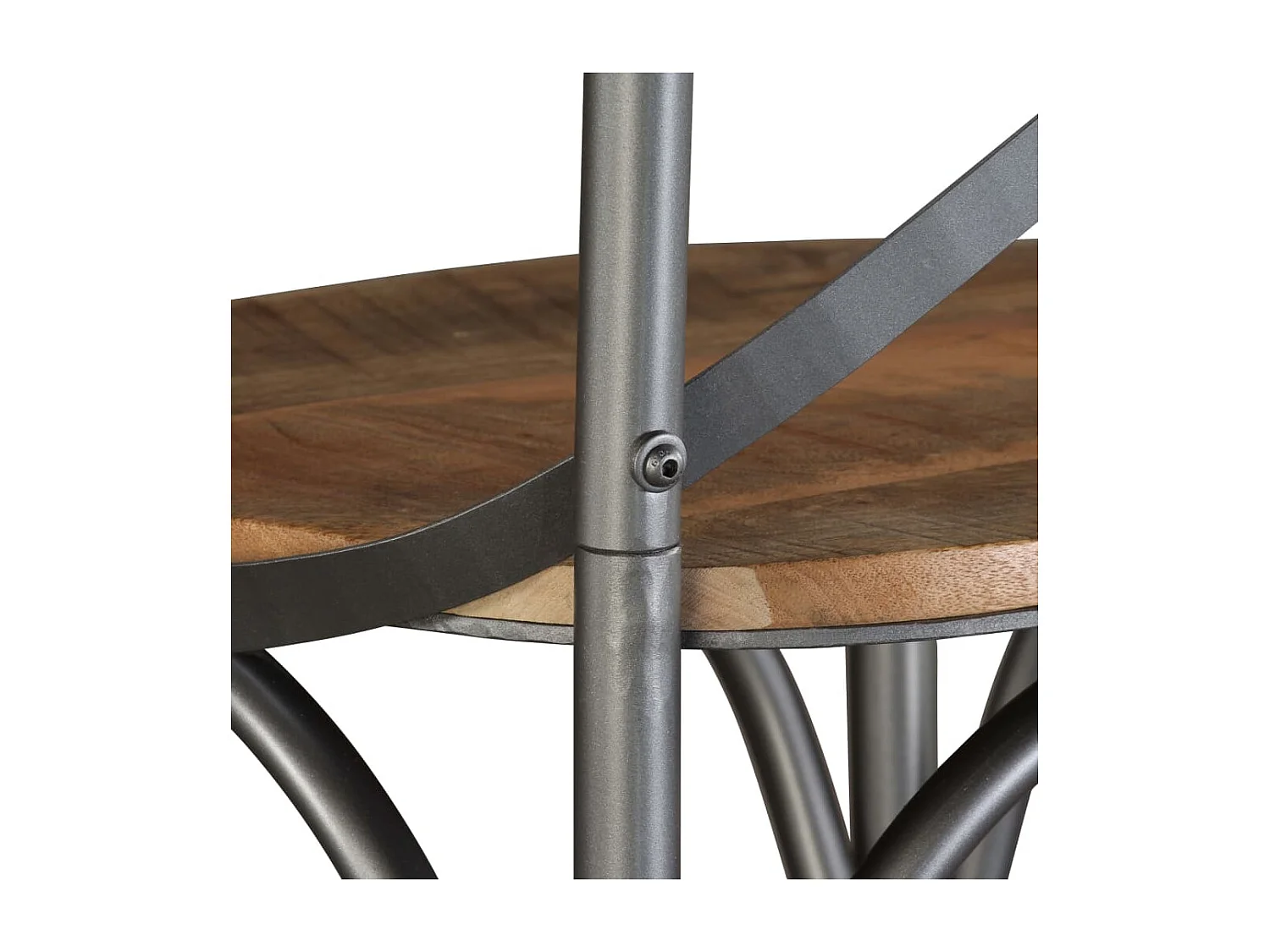 Barkruk massief mangohout