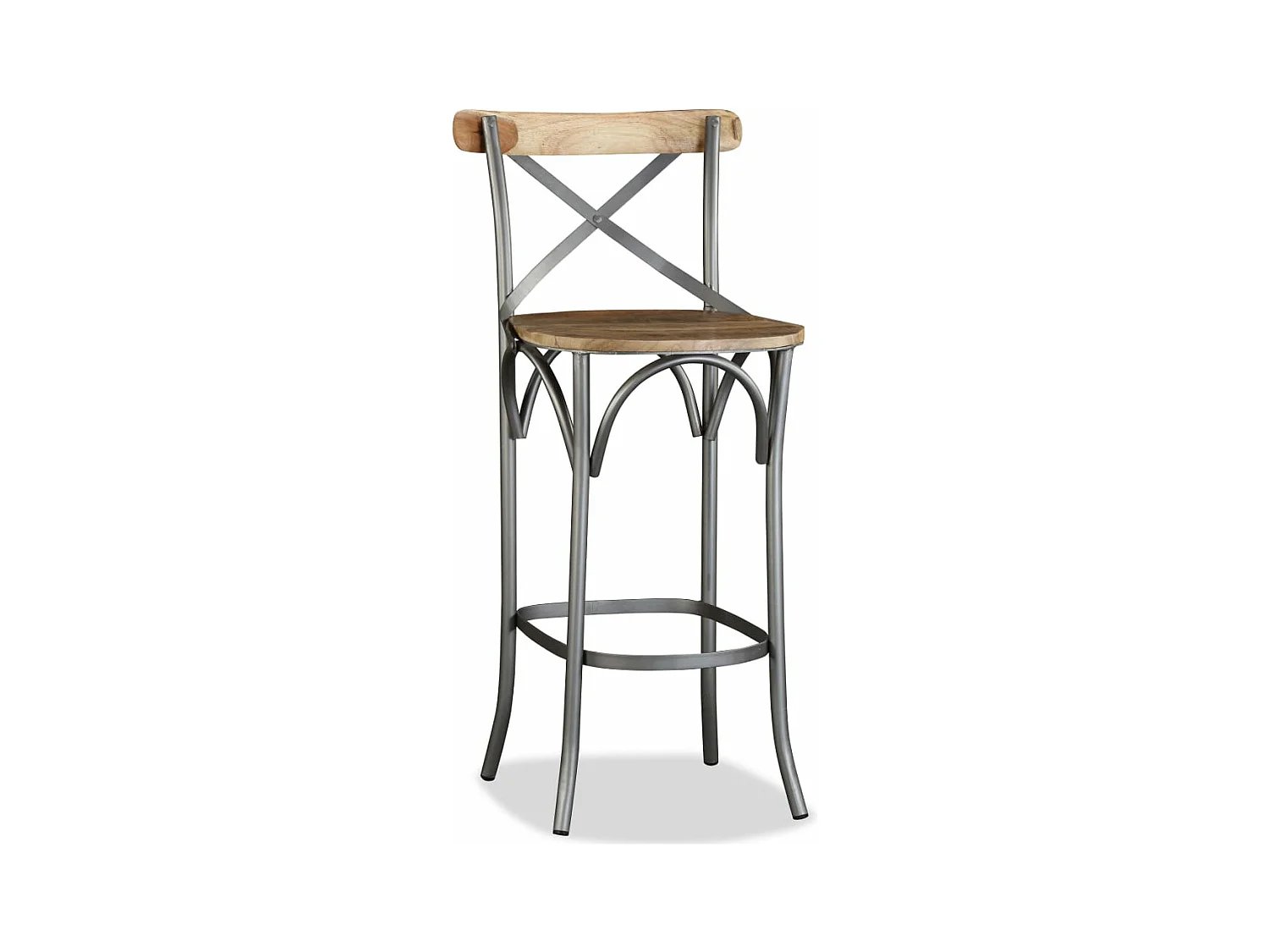 Tabouret de bar Bois de manguier massif
