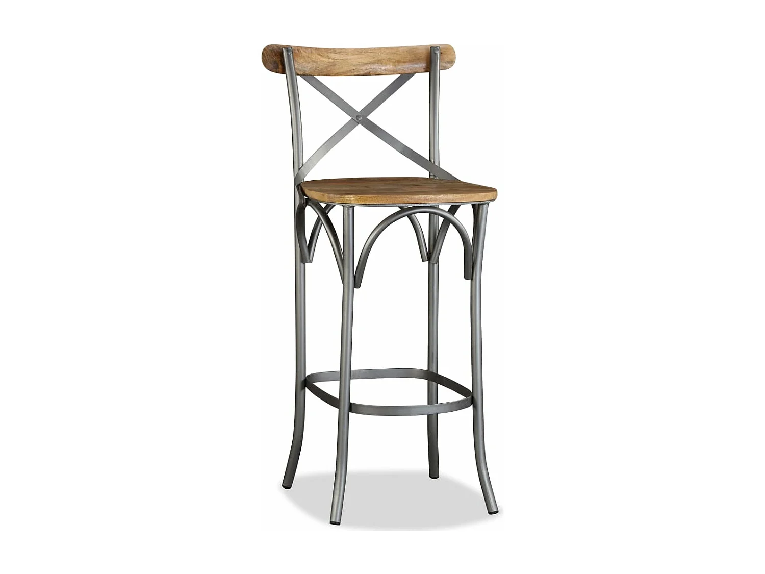 Barkruk massief mangohout