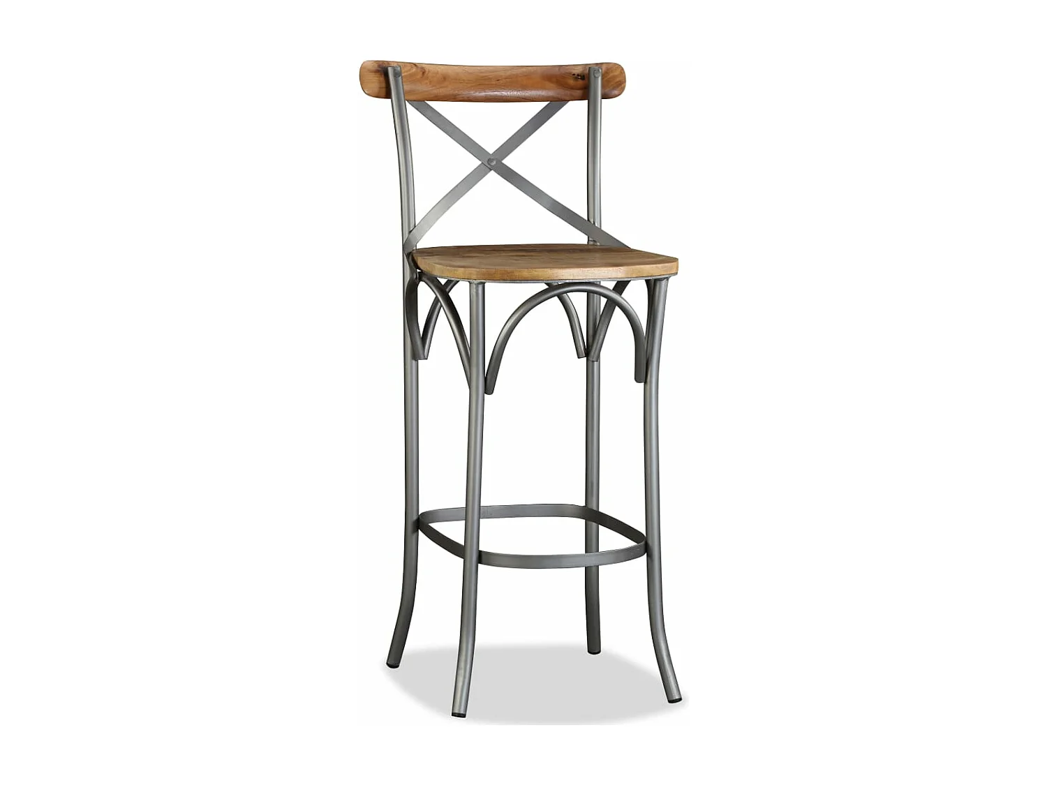 Barkruk massief mangohout