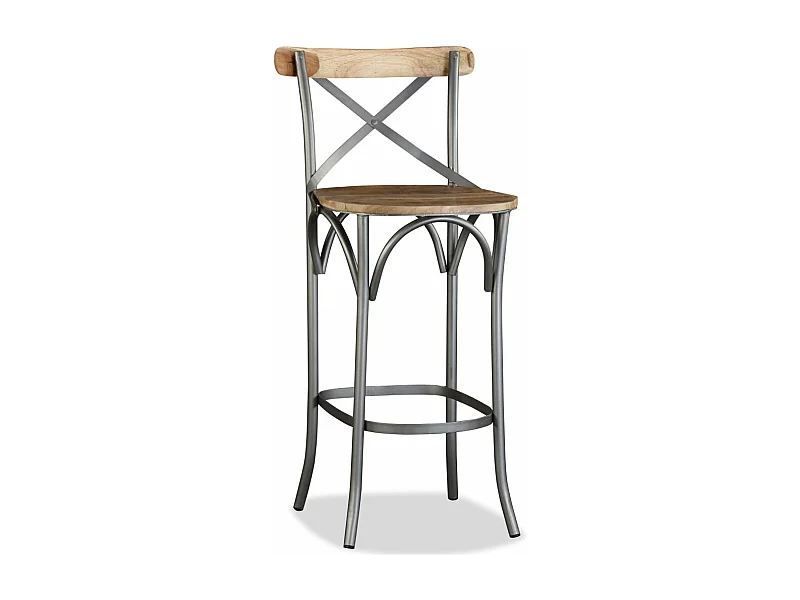 Barhocker Mango Massivholz