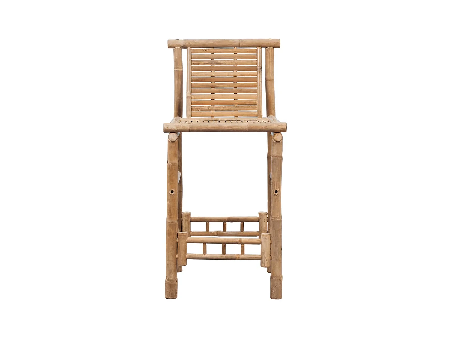 Barhocker 2 Stk. Bambus