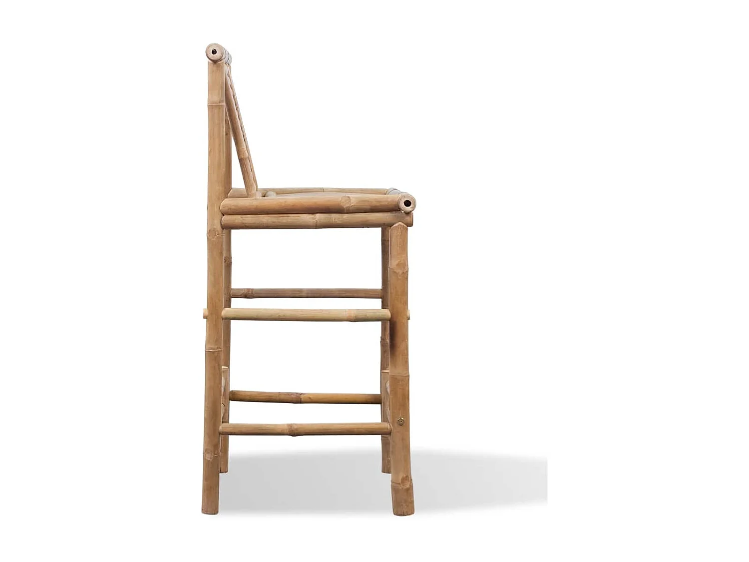 Barhocker 2 Stk. Bambus