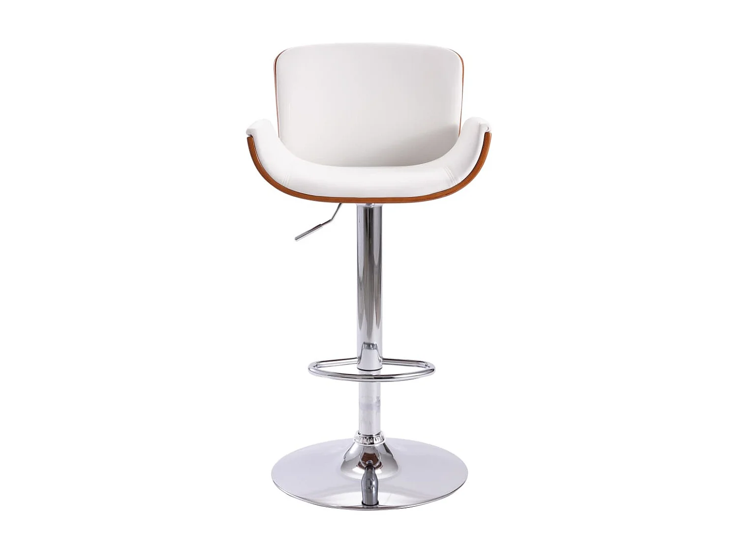 Tabouret de bar Blanc Similicuir