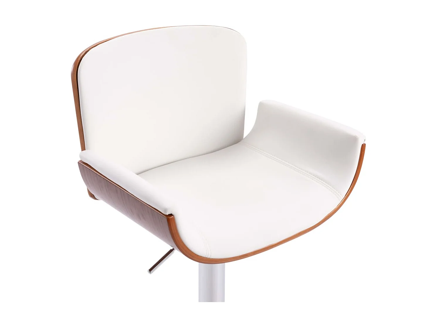 Tabouret de bar Blanc Similicuir