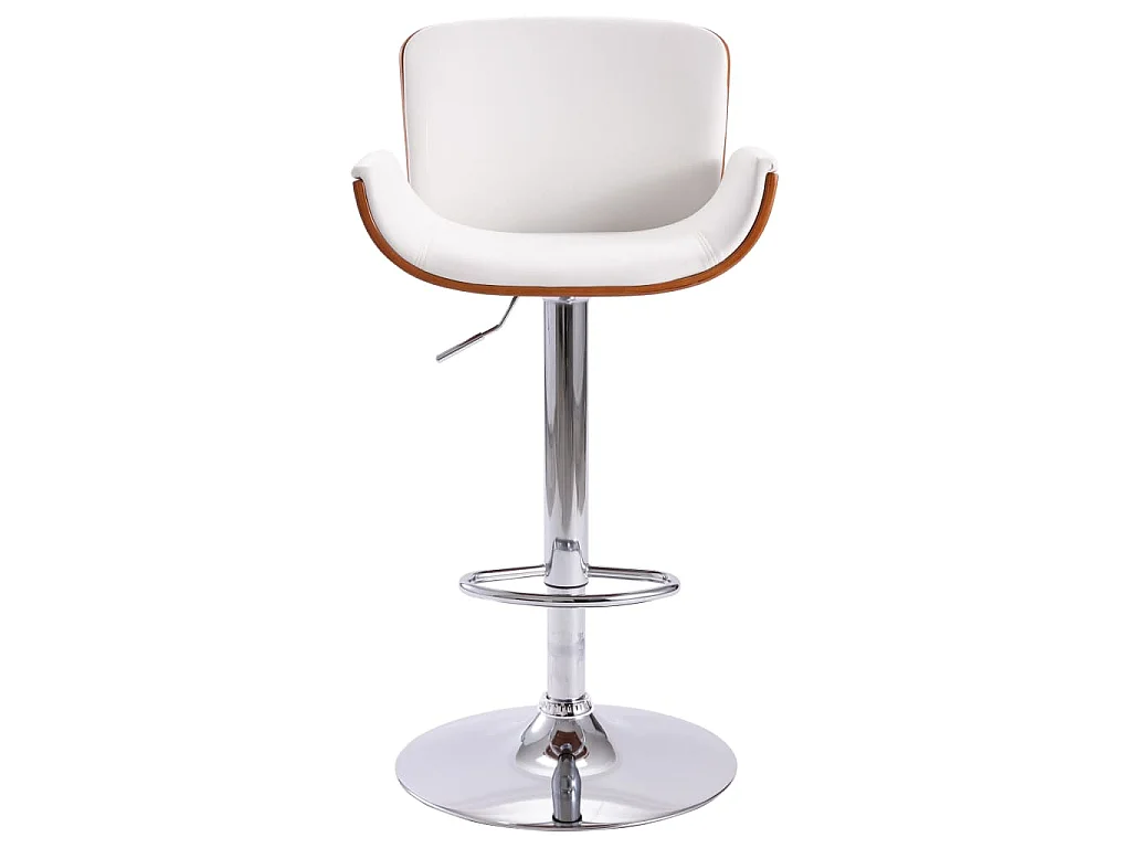 Tabouret de bar Blanc Similicuir