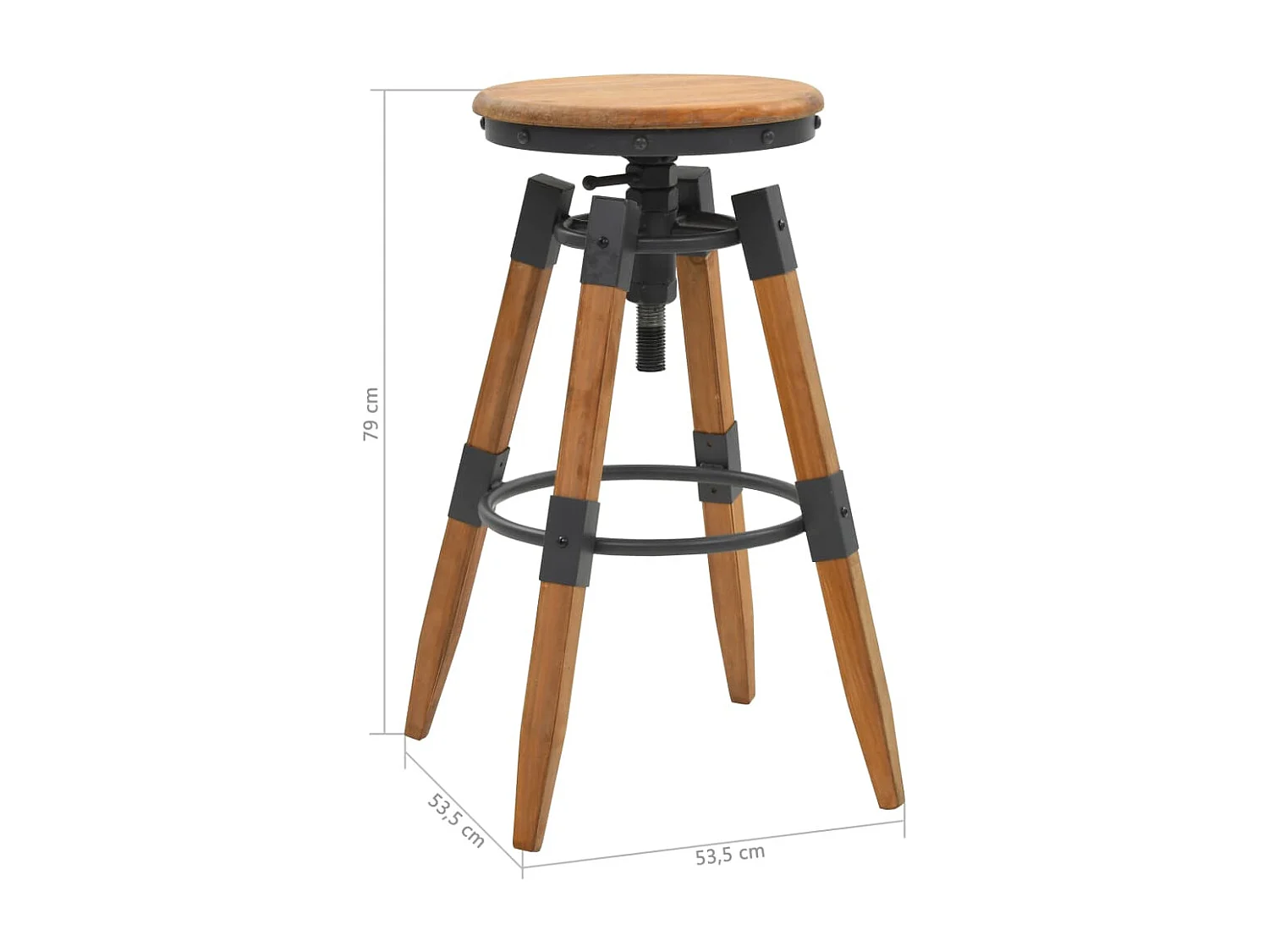 Bancos de bar 2 pcs madeira de abeto maciça