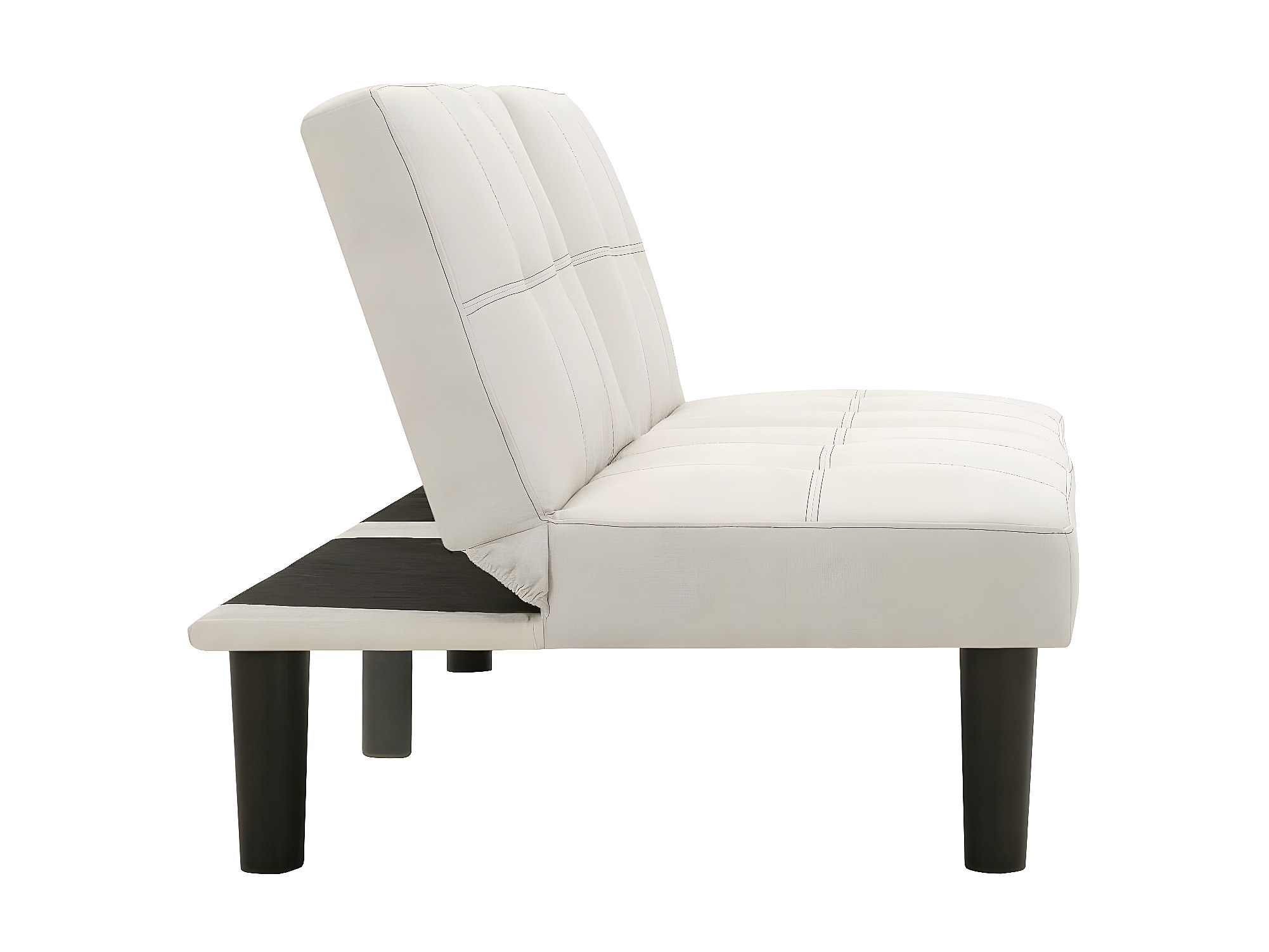 Canapé à 2 places Crème 140 cm Velours - SALALIS - DP8130