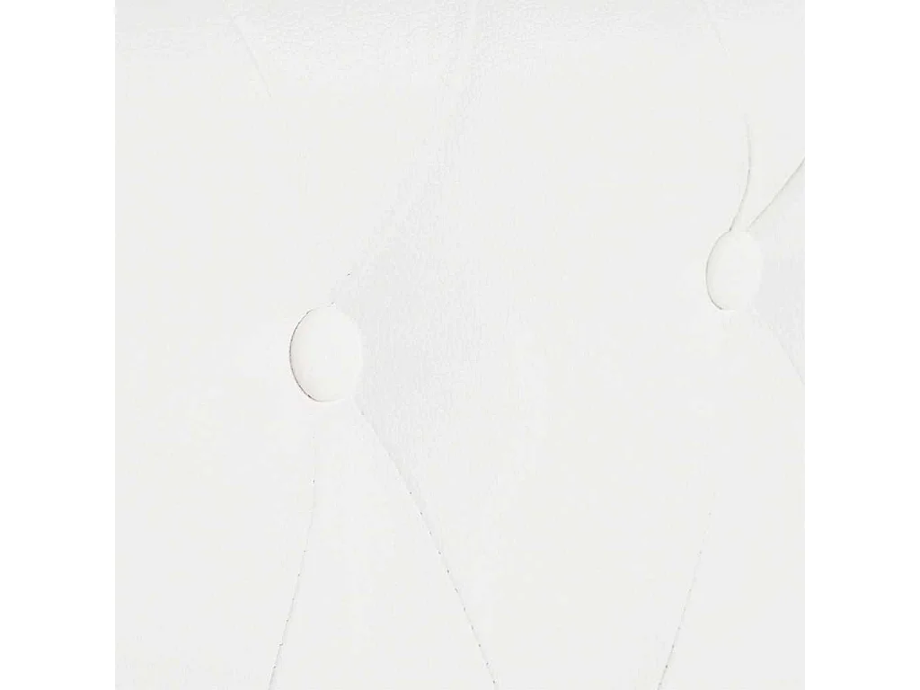 Tweezitsbank Chesterfield-stijl kunstleer wit