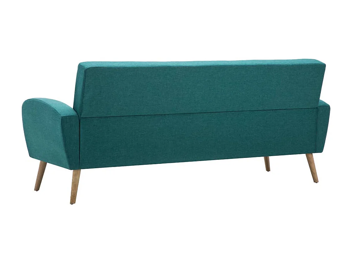 Canapé à 3 places Tissu Vert