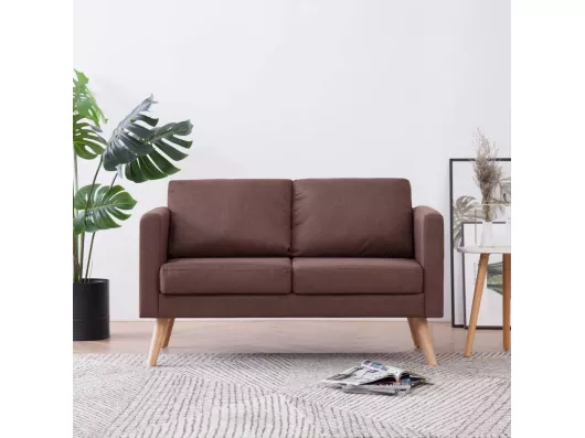 Kauf Unique 2-Sitzer-Sofa Stoff Braun