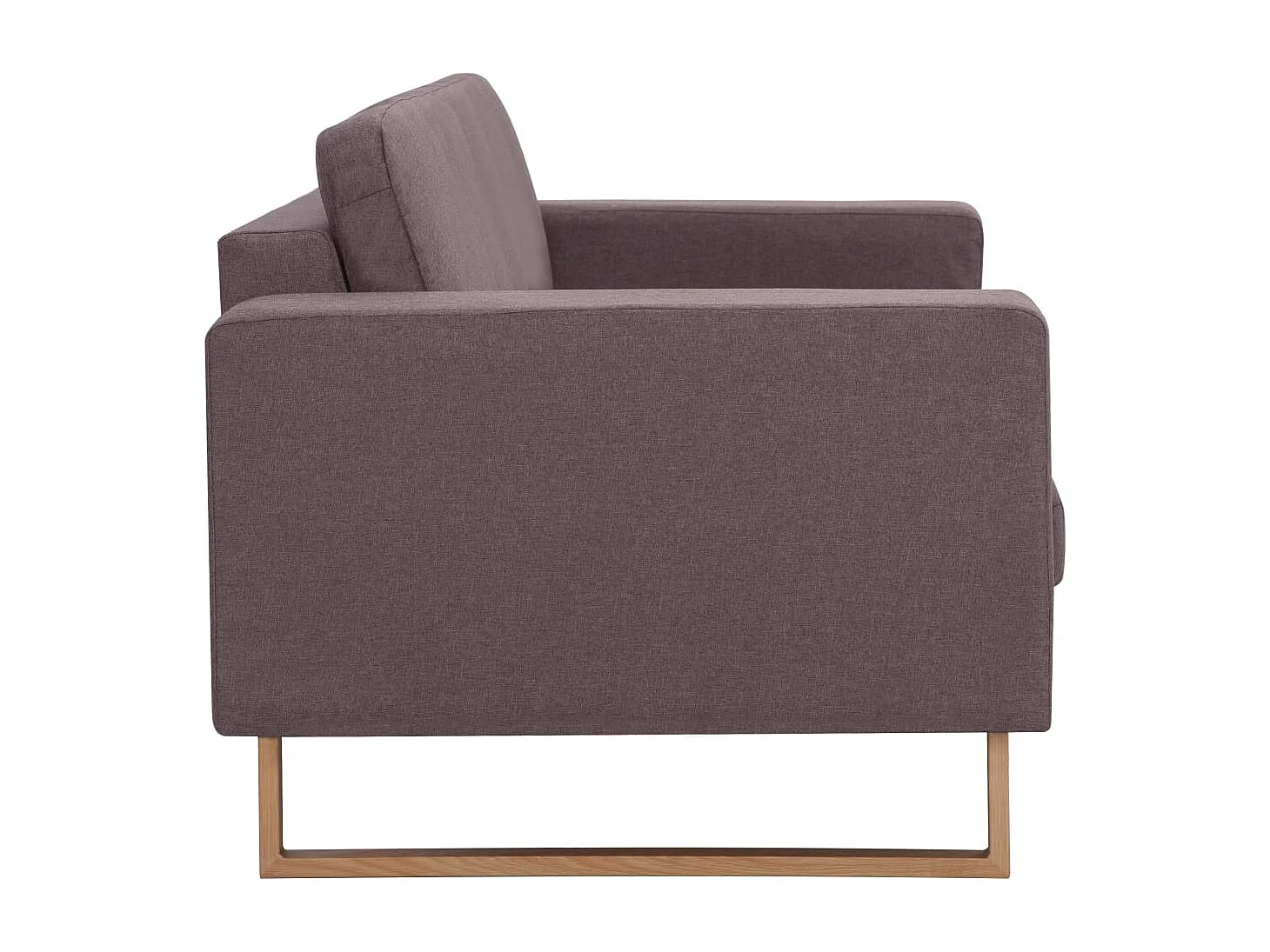 3-Sitzer-Sofa Stoff Taupe