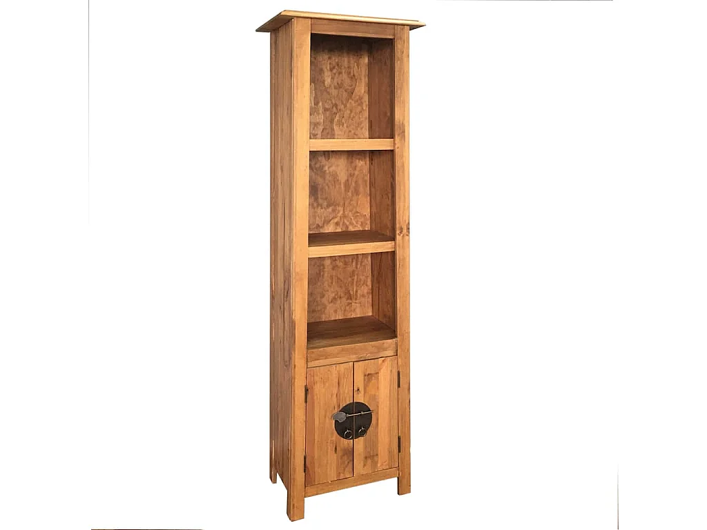 Bad-Hochschrank Massivholz Kiefer 48x32x170 cm
