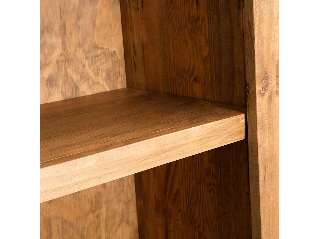 Bad-Hochschrank Massivholz Kiefer 48x32x170 cm