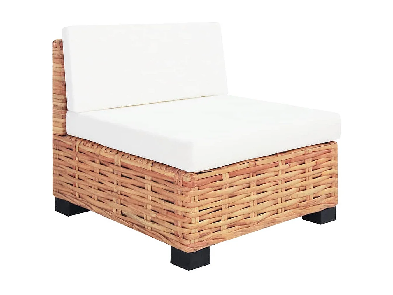 Ensemble de canapés 14 pcs Rotin naturel