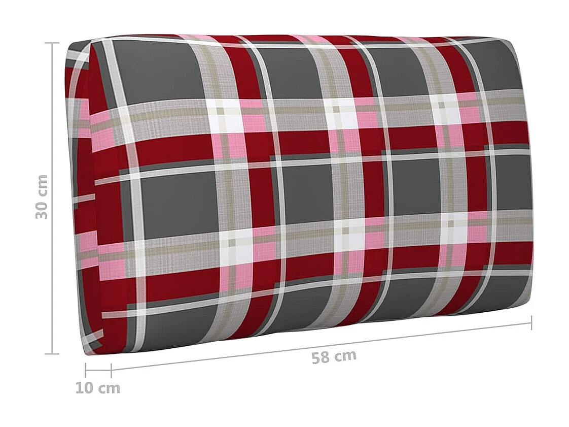Sofá de paletes 2 lugares com almofadões pinho impregnado cinza