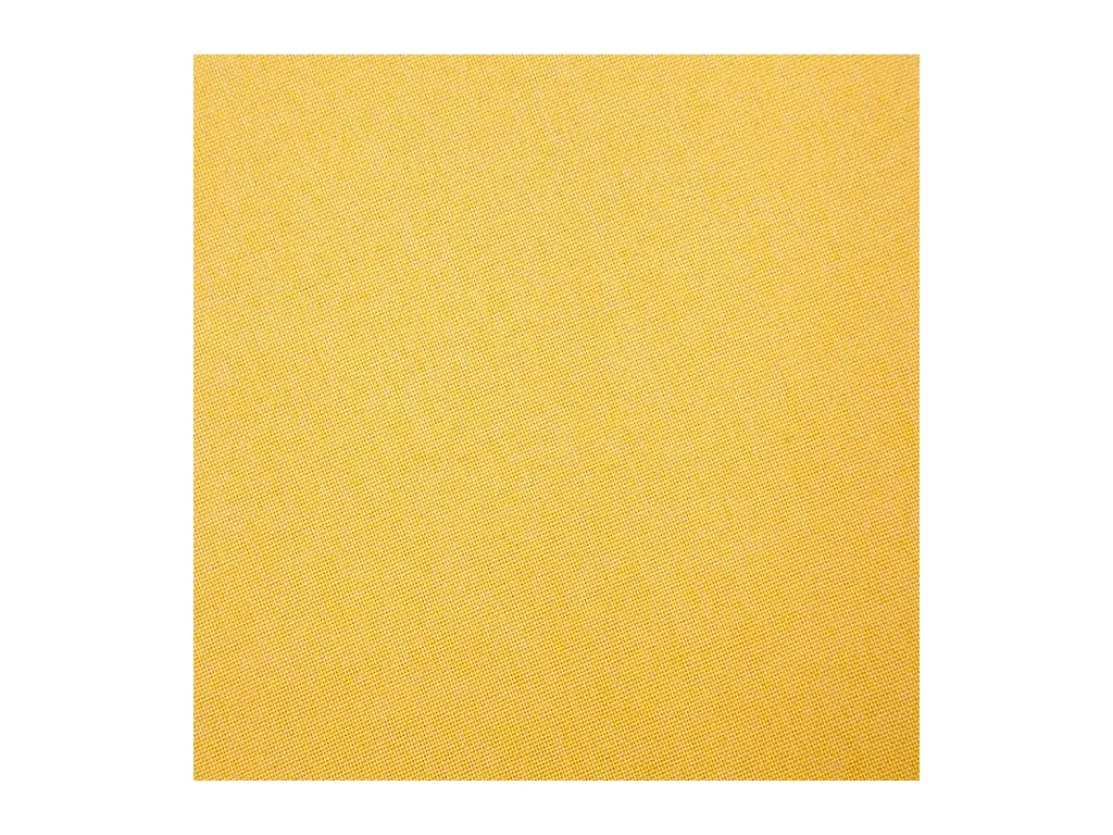 Canapé à 3 places Tissu Jaune