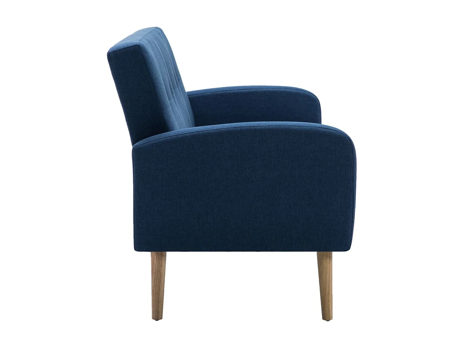 Canapé à 3 places Tissu Bleu