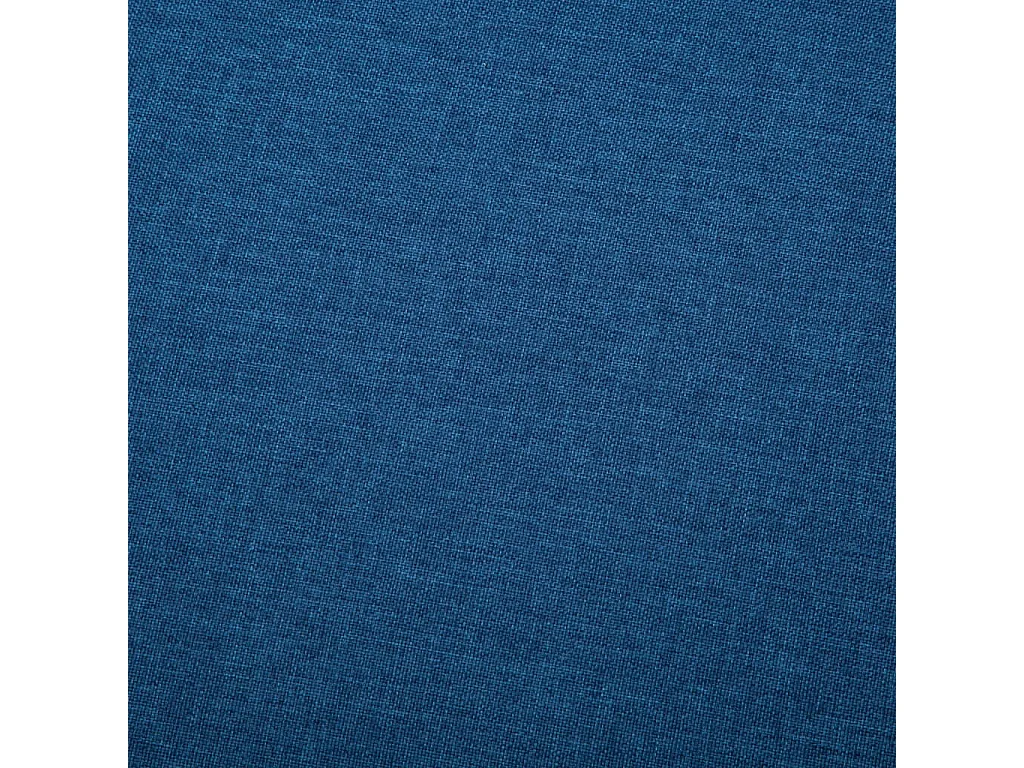 Canapé à 3 places Tissu Bleu