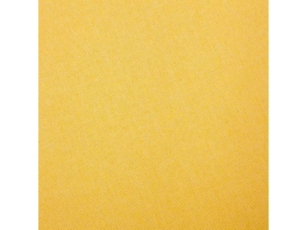 Canapé 3 places en tissu jaune