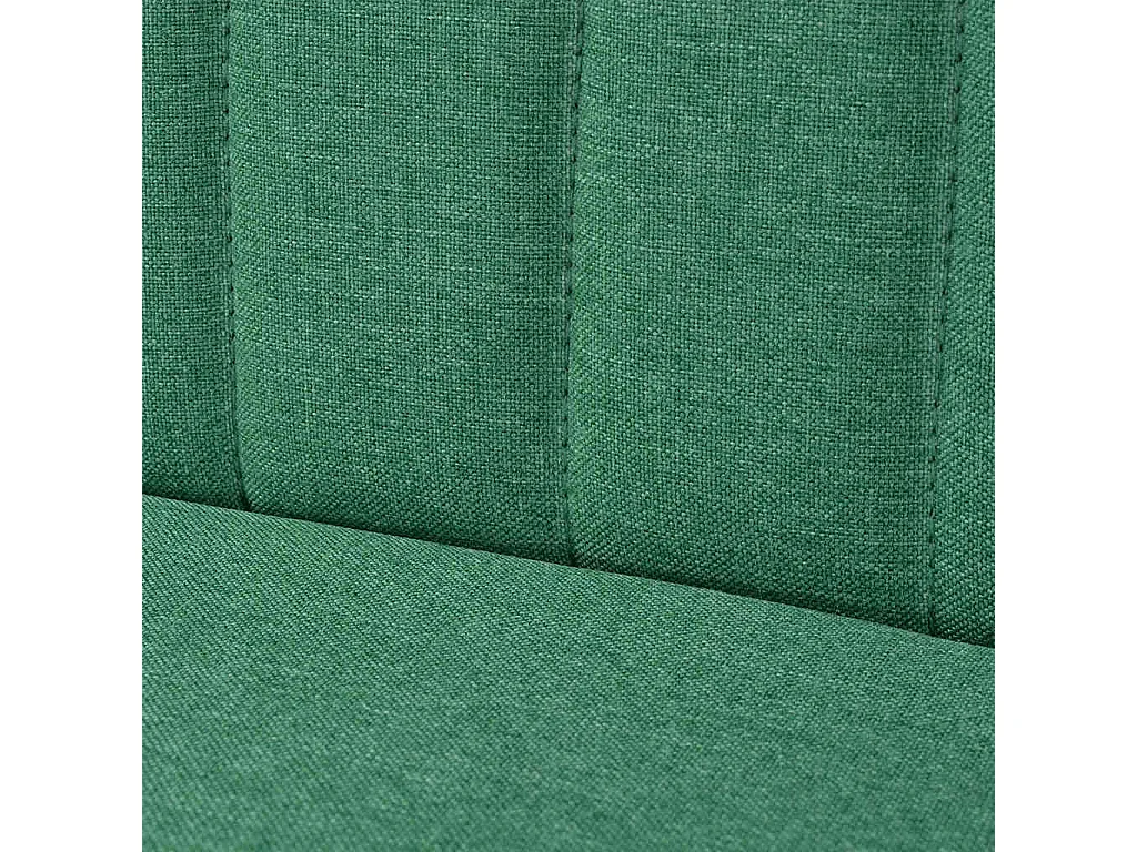 Canapé 117x55,5x77 cm Tissu Vert