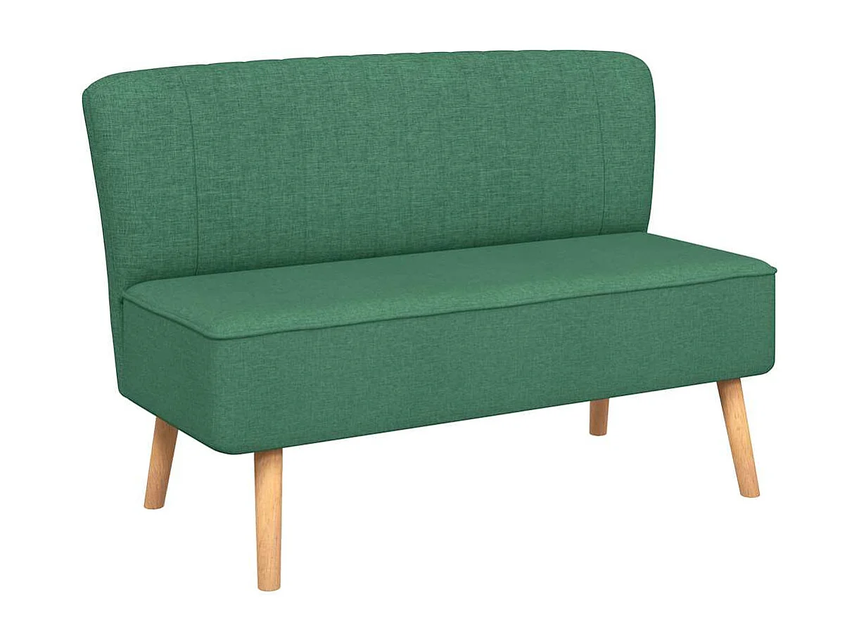 Sofa Stoff 117 x 55,5 x 77 cm Grün
