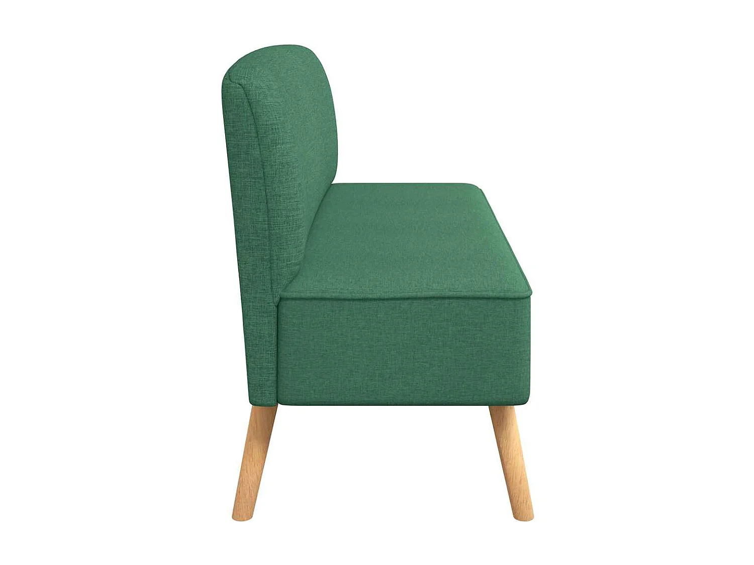 Sofa Stoff 117 x 55,5 x 77 cm Grün