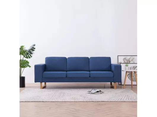 Kauf Unique 3-Sitzer-Sofa Stoff Blau