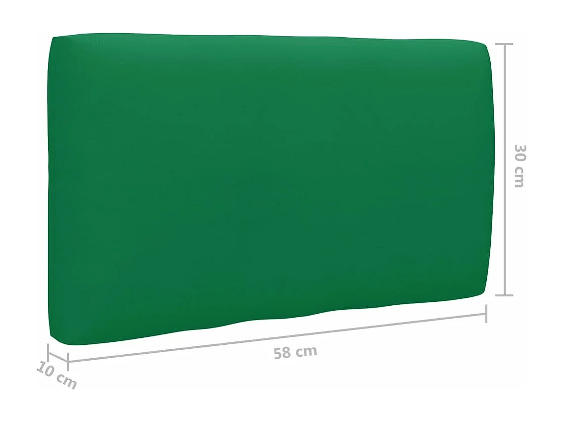 Sofá de paletes 2 lugares c/ almofadões pinho impregnado branco