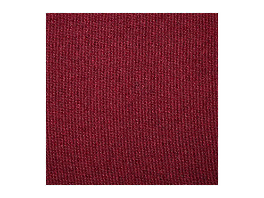 Canapé à 2 places tissu rouge bordeaux