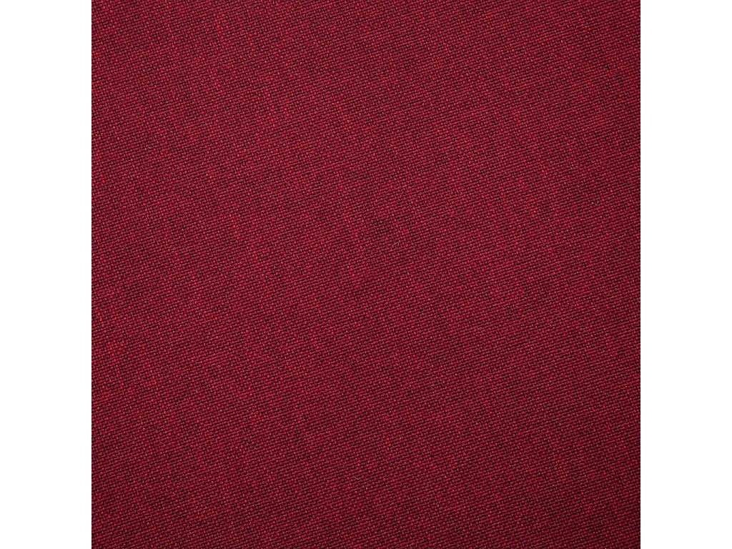 Canapé à 2 places tissu rouge bordeaux