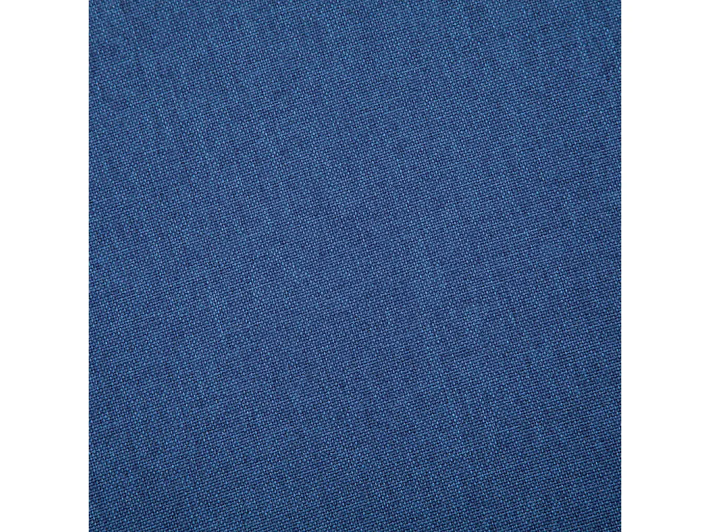 Tweezitsbank stof blauw