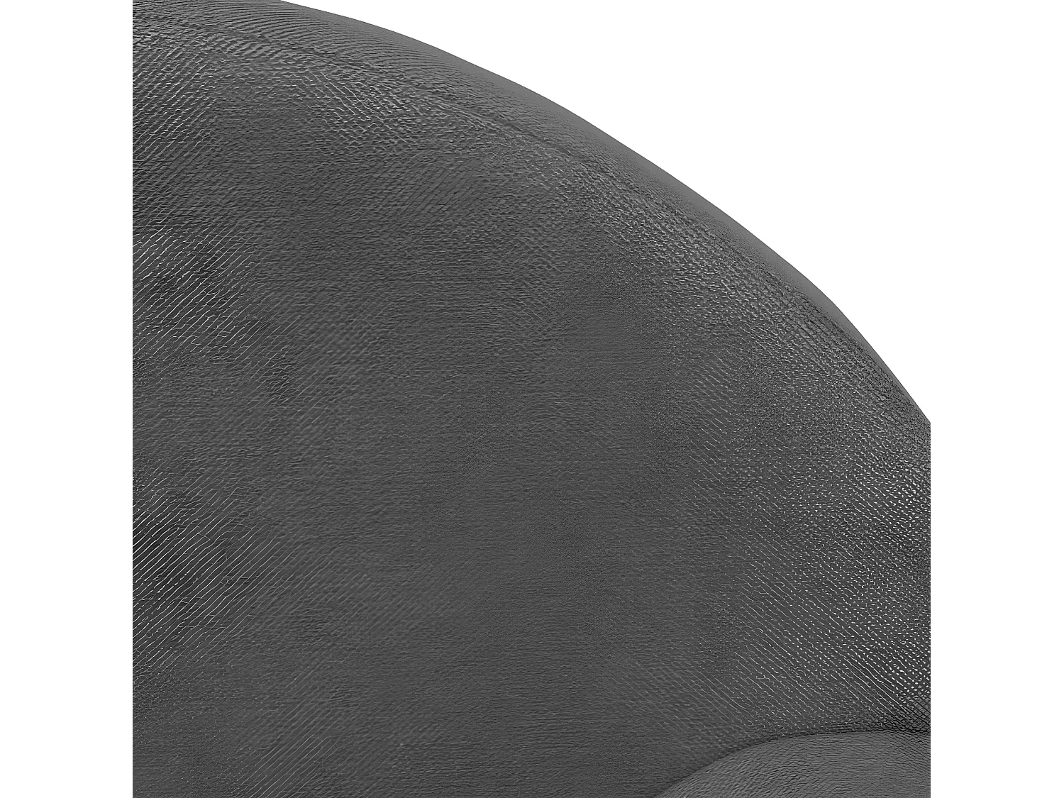 Canapé pour enfants à 2 places Anthracite Peluche douce